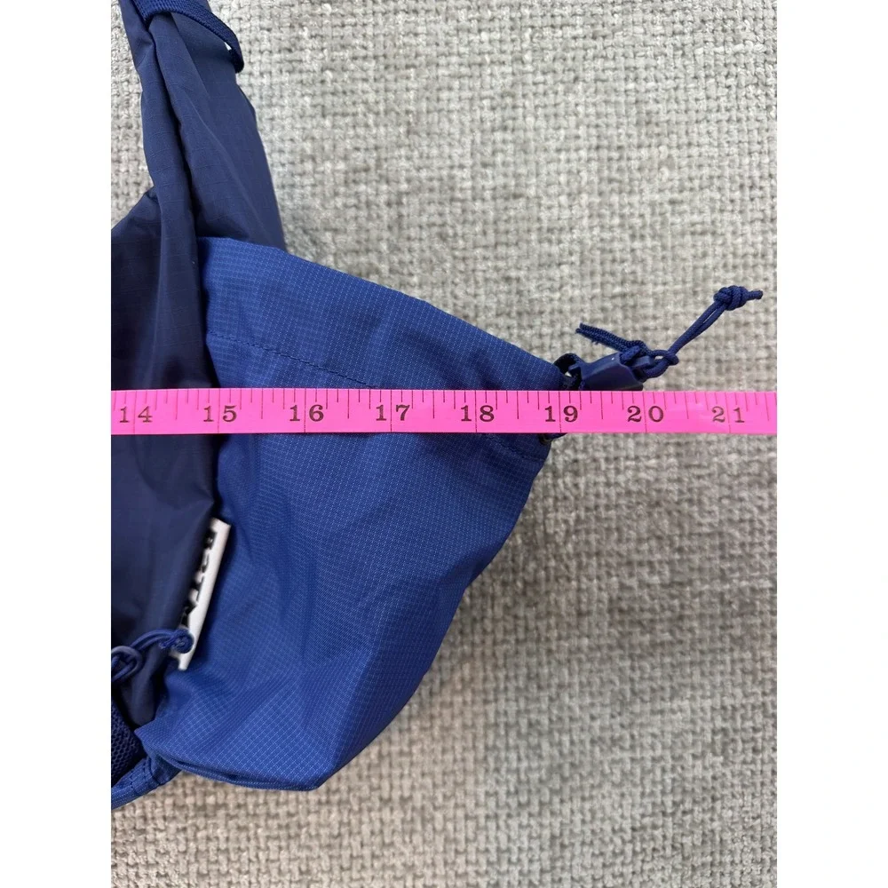 Baboon To The Moon Crescent Crossbody Bag Unisex OS Navy Blue New Ripstop Nylon